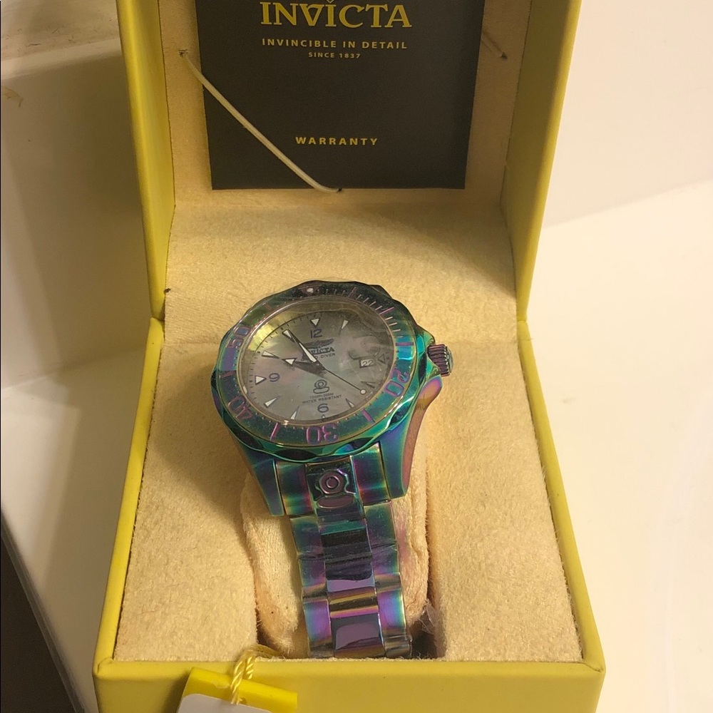 Invicta rainbow watch